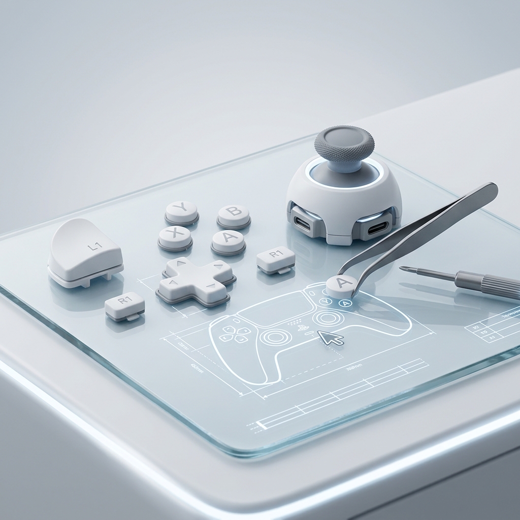 3D Custom Gamepad Builder Icon